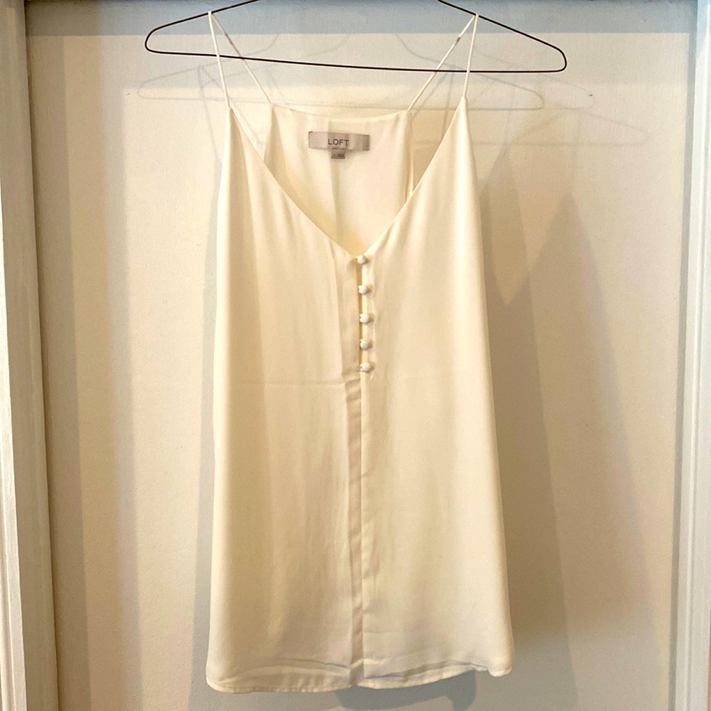 Loft Cream Colored Tank